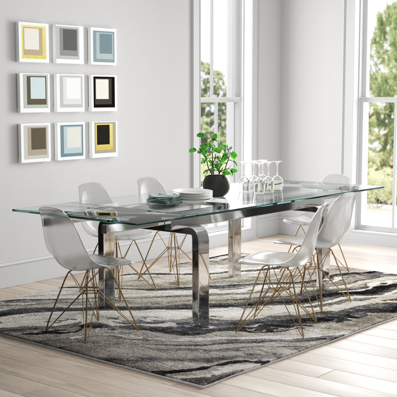 Orren Ellis Mcneeley Extendable Dining Table & Reviews | Wayfair